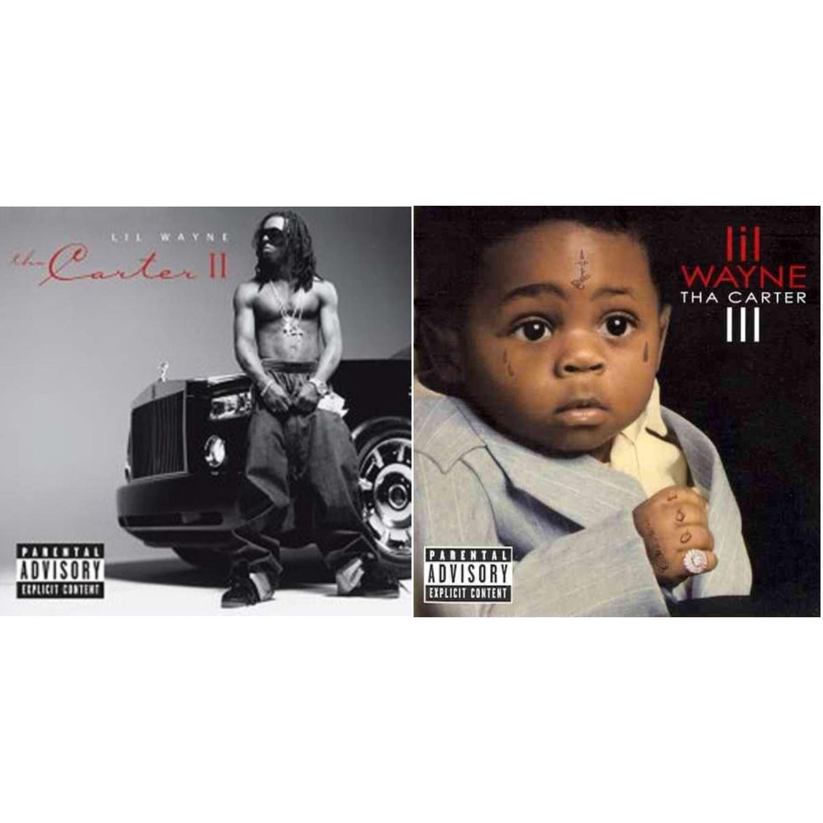 Tha Carter 2 (X) & Tha Carter 3