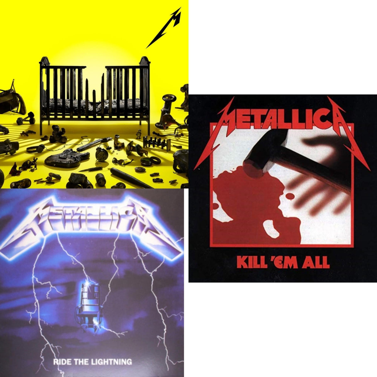 72 Seasons (2LP) & Kill Em All (180G) & Ride The Lightning (180G)