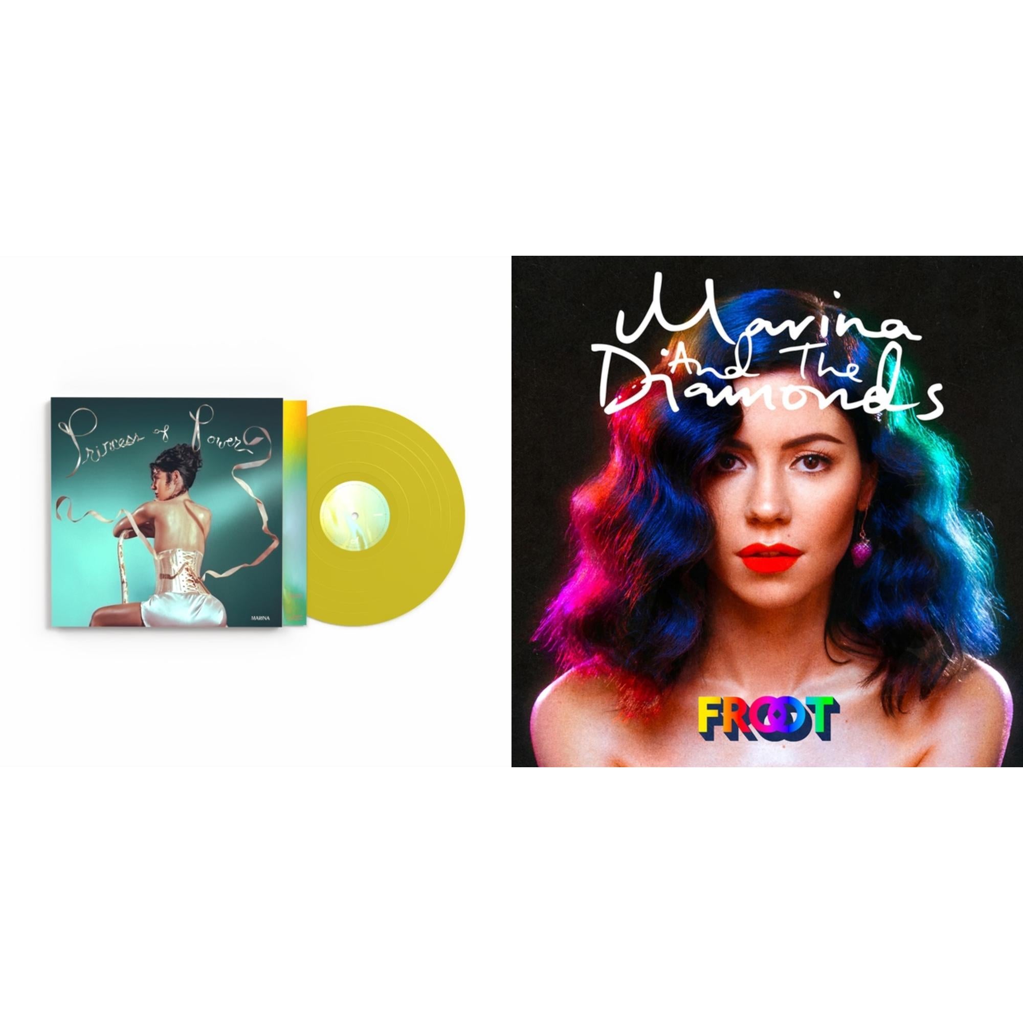 Princess Of Power (Butterfly Yellow LP Vinyl) & Froot (10 Year Anniversary/Eco Coloured Vinyl/2LP)