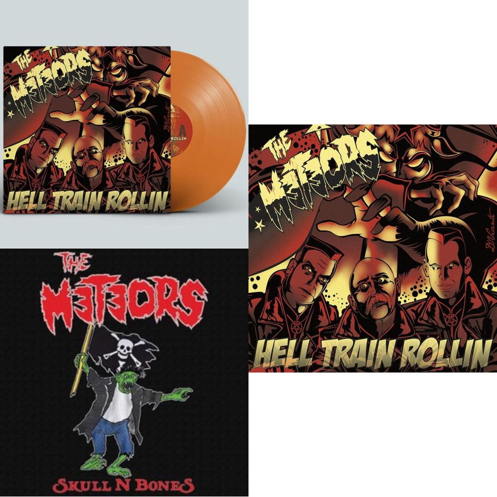This is a 3 LP Vinyl SKU bundle.
1.This LP Vinyl is brand new.Format: LP VinylMusic Style: PsychobillyThis item's title is: Hell Train RollinArtist: MeteorsLabel: SVART RECORDSBarcode: 6430077095045Release Date: 2/11/2022
2.This LP Vinyl is brand new.
