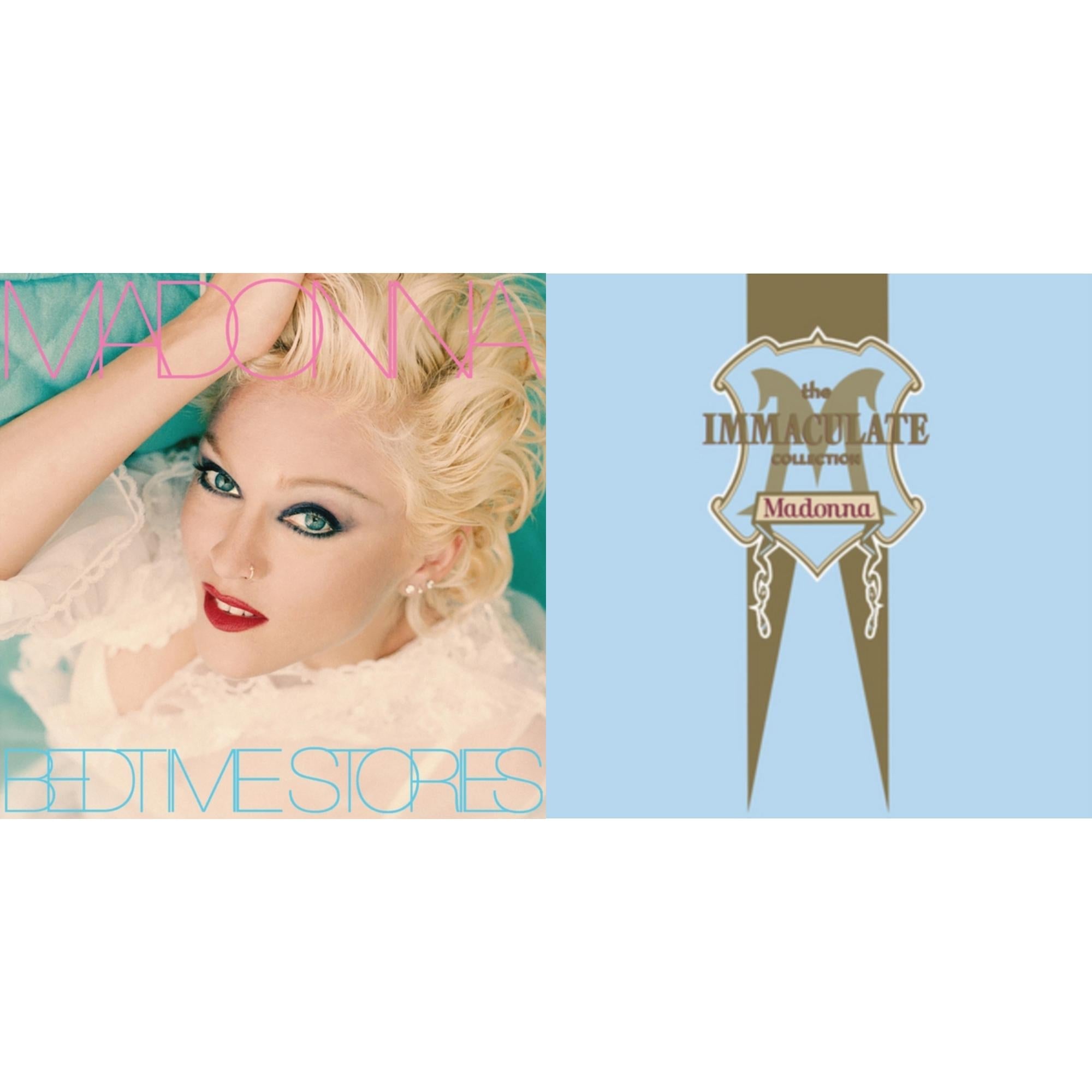 Bedtime Stories (The Silver Collection) (Silver LP Vinyl) & Immaculate Collection (2LP)