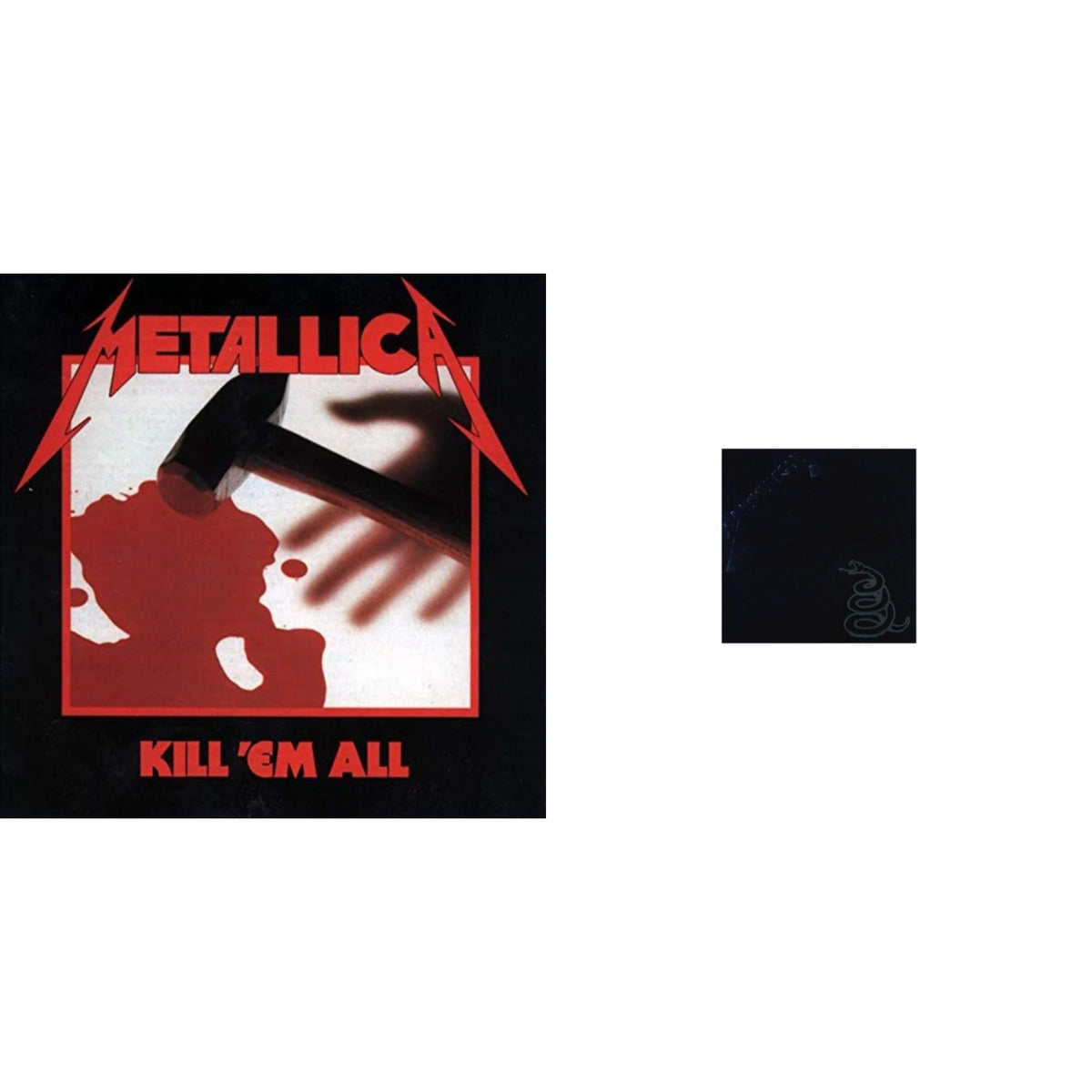 Metallica - Metallica (Remastered/2LP) & Kill Em All (180G)