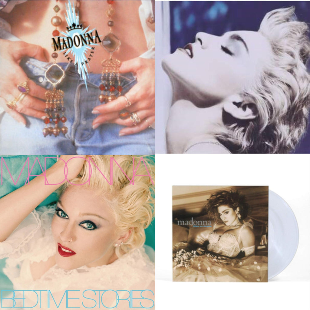 Like A Prayer (180G) & True Blue (180G) & Bedtime Stories (The Silver Collection) (Silver LP Vinyl) & Like A Virgin