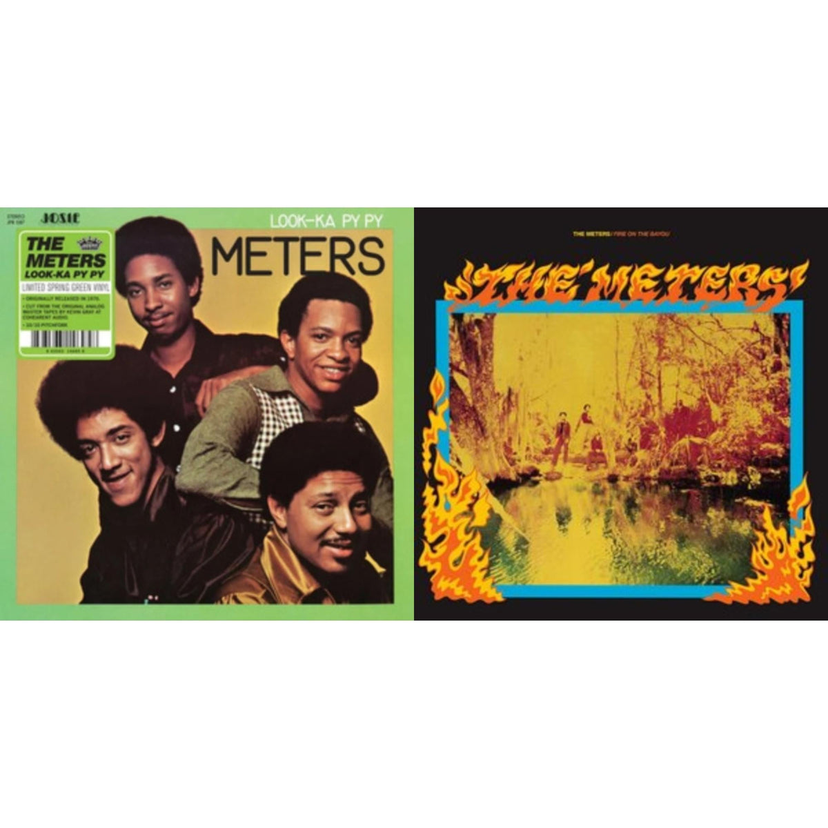 This is a 2 LP Vinyl SKU bundle.
1.This LP Vinyl is brand new.Format: LP VinylMusic Style: Bayou FunkThis item's title is: Look-Ka Py Py (Spring Green LP Vinyl)Artist: MetersLabel: JACKPOT RECORDSBarcode: 843563146958Release Date: 8/25/2023
2.This LP Vinyl is brand new.