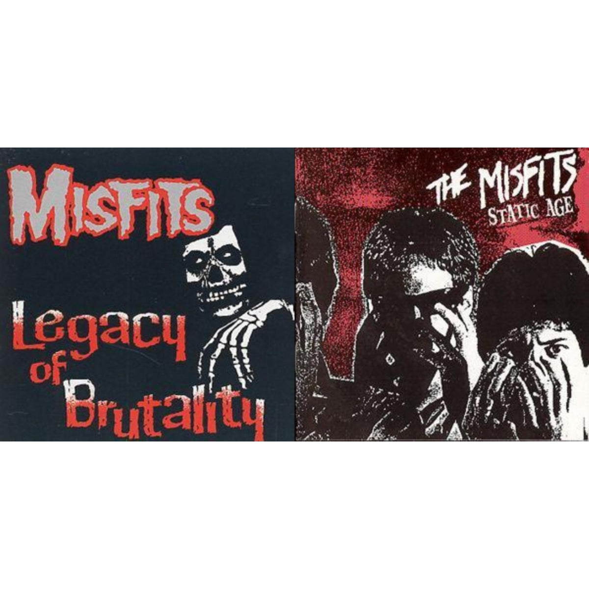 Misfits - Legacy Of Brutality & Static Age - CD Bundle