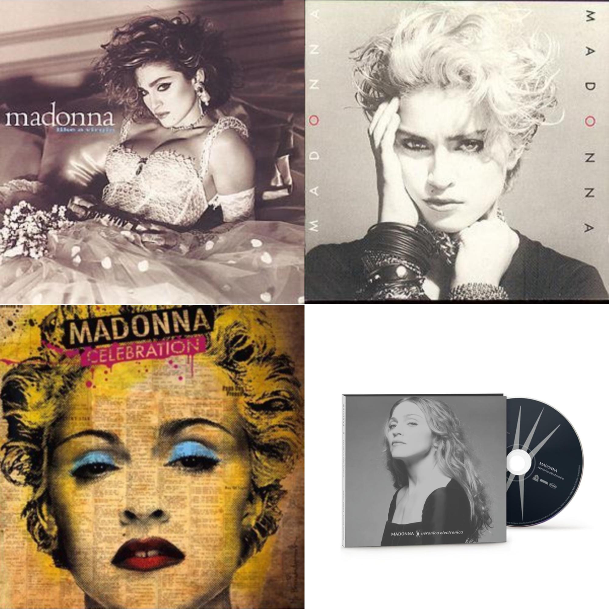 Like A Virgin & Madonna & Celebration & Veronica Electronica