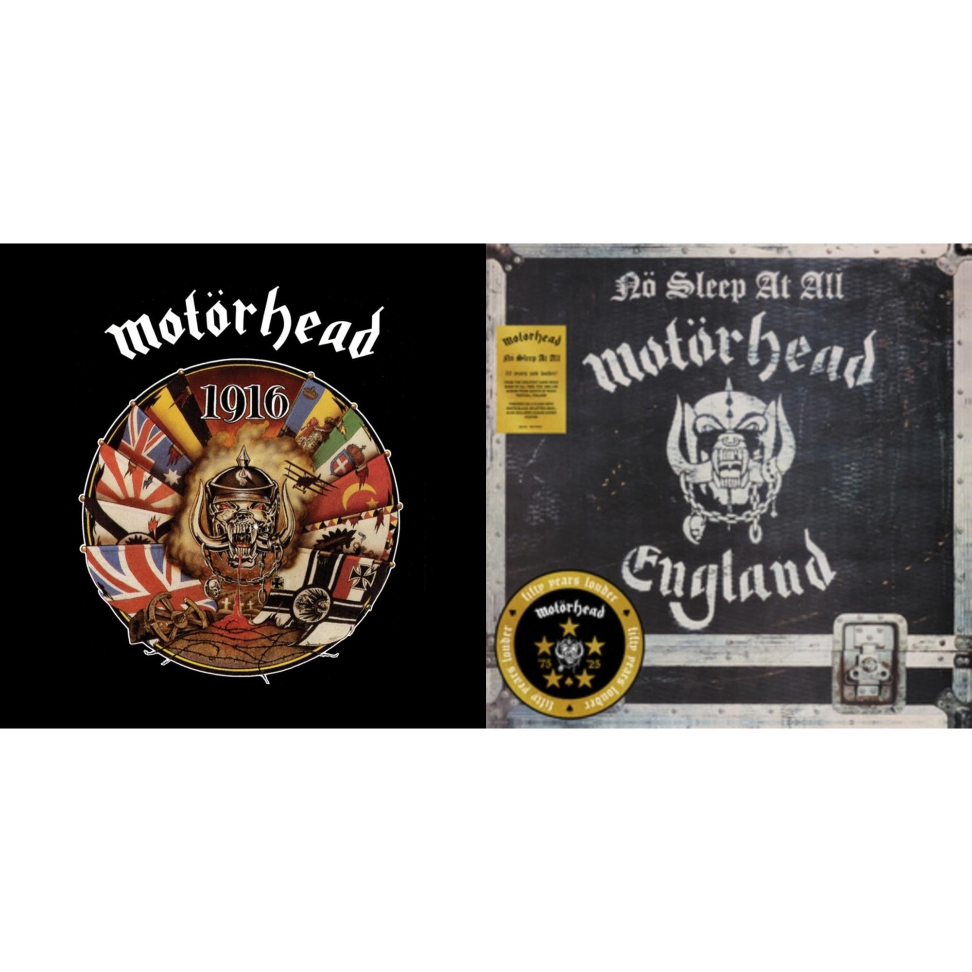 1916 & No Sleep At All (50Th Anniversary) (Clear/Black-White Splatter LP Vinyl)