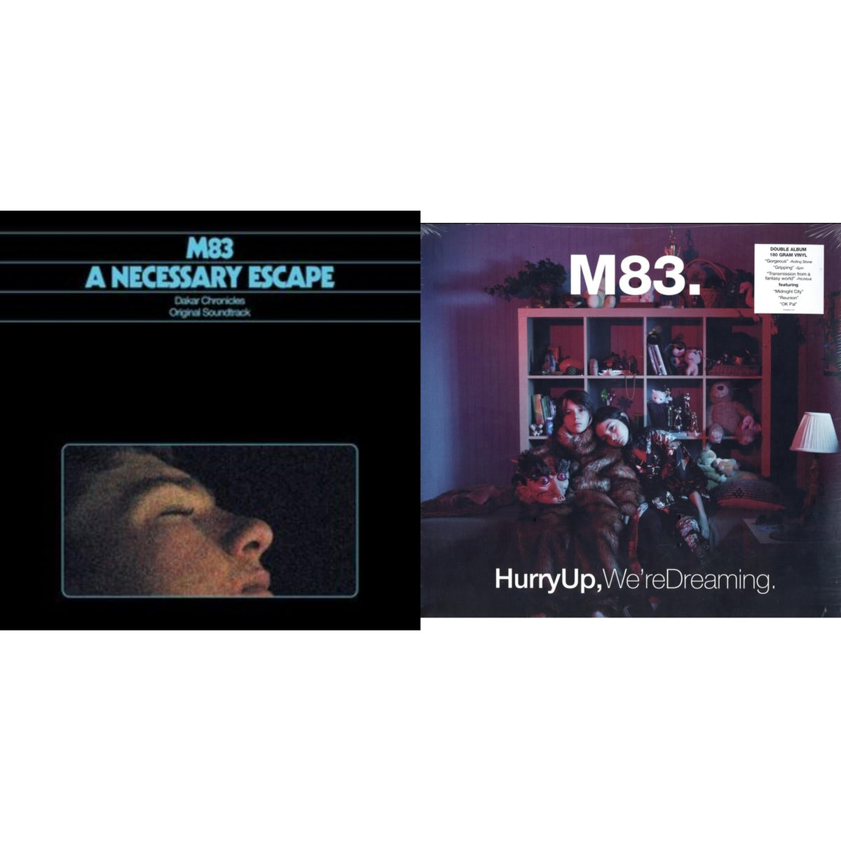 Necessary Escape - Dakar Chronicles Ost & Hurry Up, We're Dreaming (2LP)