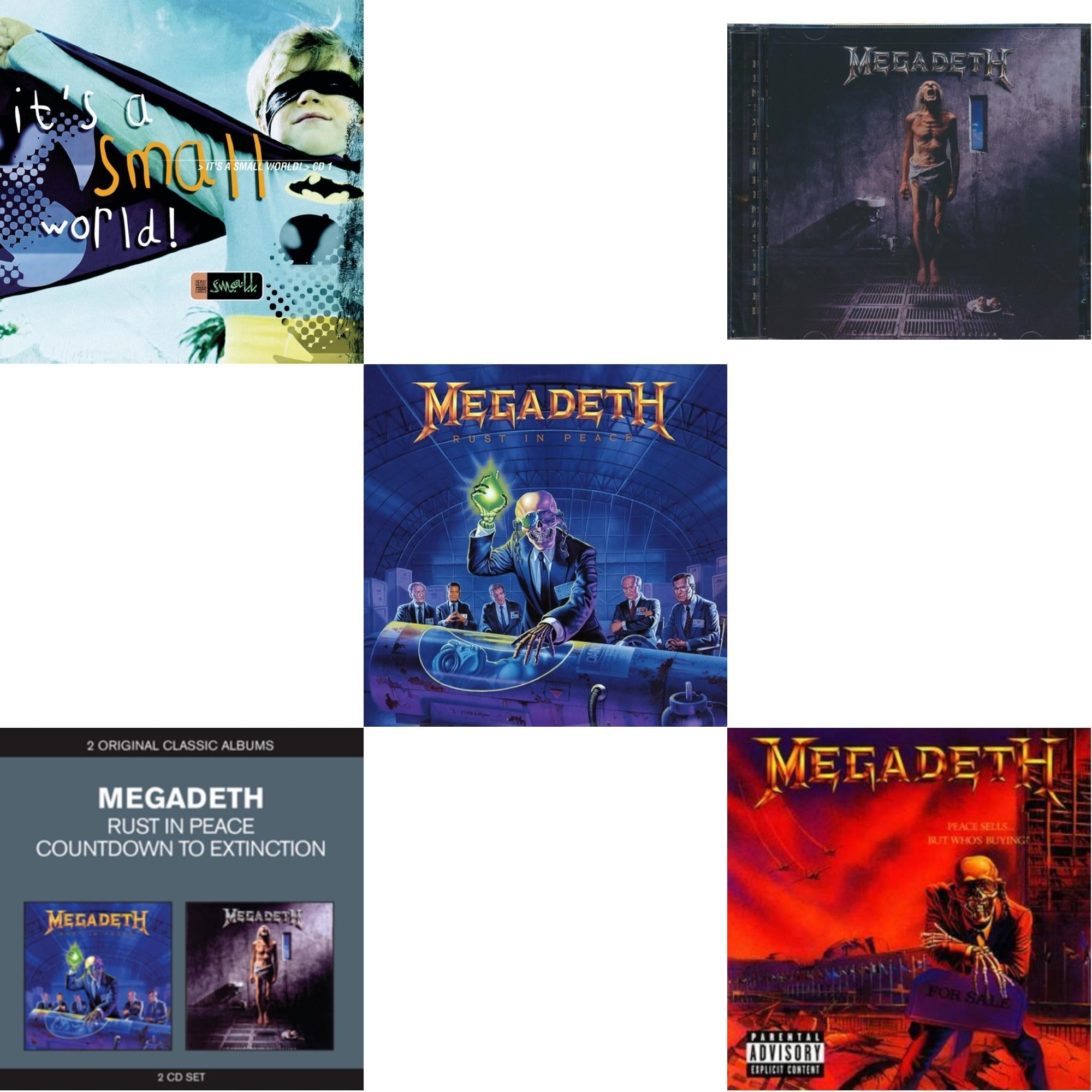 Remaster-Killing Is My Business & Classic Albums 2In1 & Rust In Piece & Countdown To Extinction & Peace Sells But Who's Buying