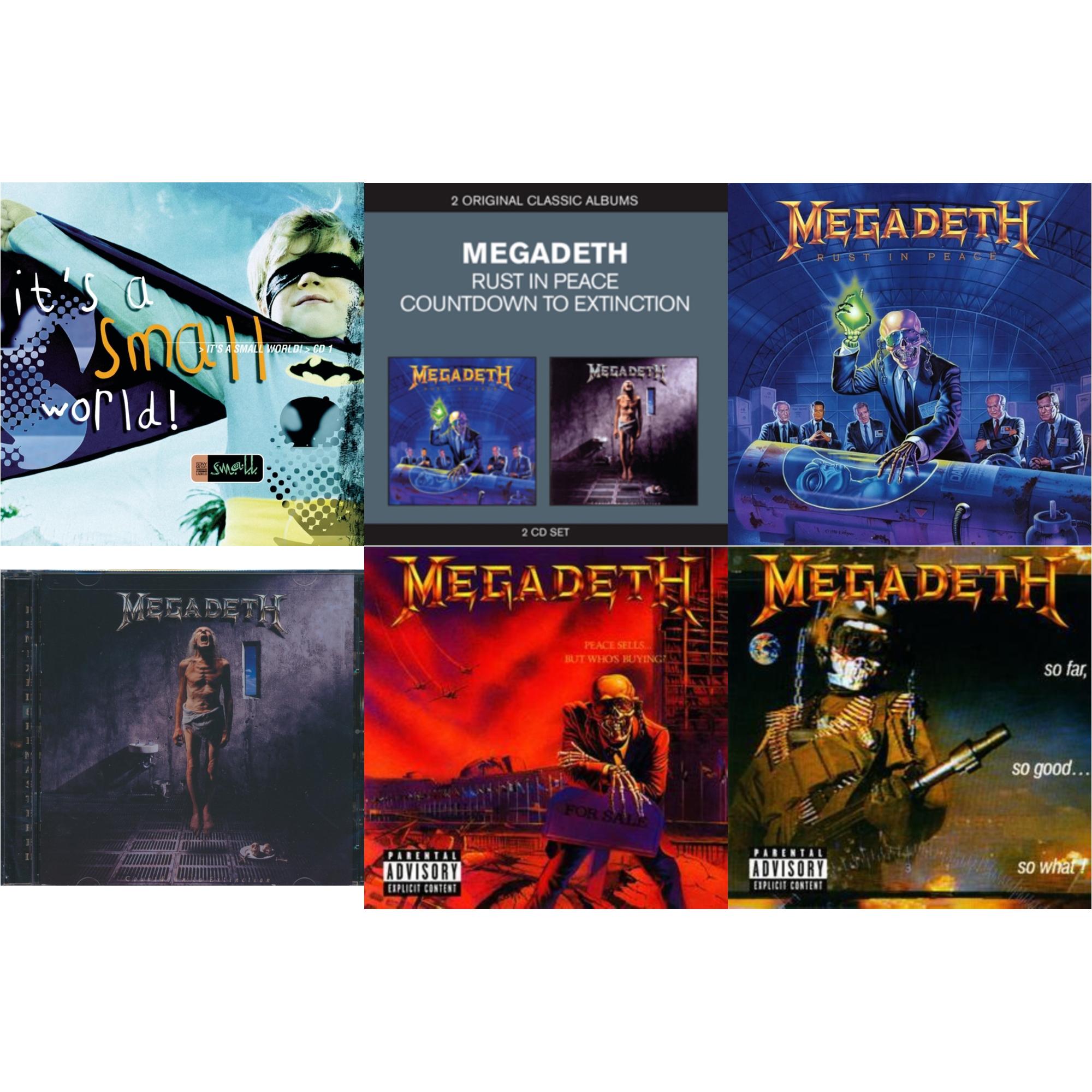 Remaster-Killing Is My Business & Classic Albums 2In1 & Rust In Piece & Countdown To Extinction & Peace Sells But Who's Buying & So Far So Good So What