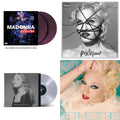 Rebel Heart Tour (X) (Purple Galaxy Swirl Vinyl/2LP) & Rebel Heart & Veronica Electronica (Clear LP Vinyl) & Bedtime Stories (The Silver Collection) (Silver LP Vinyl)