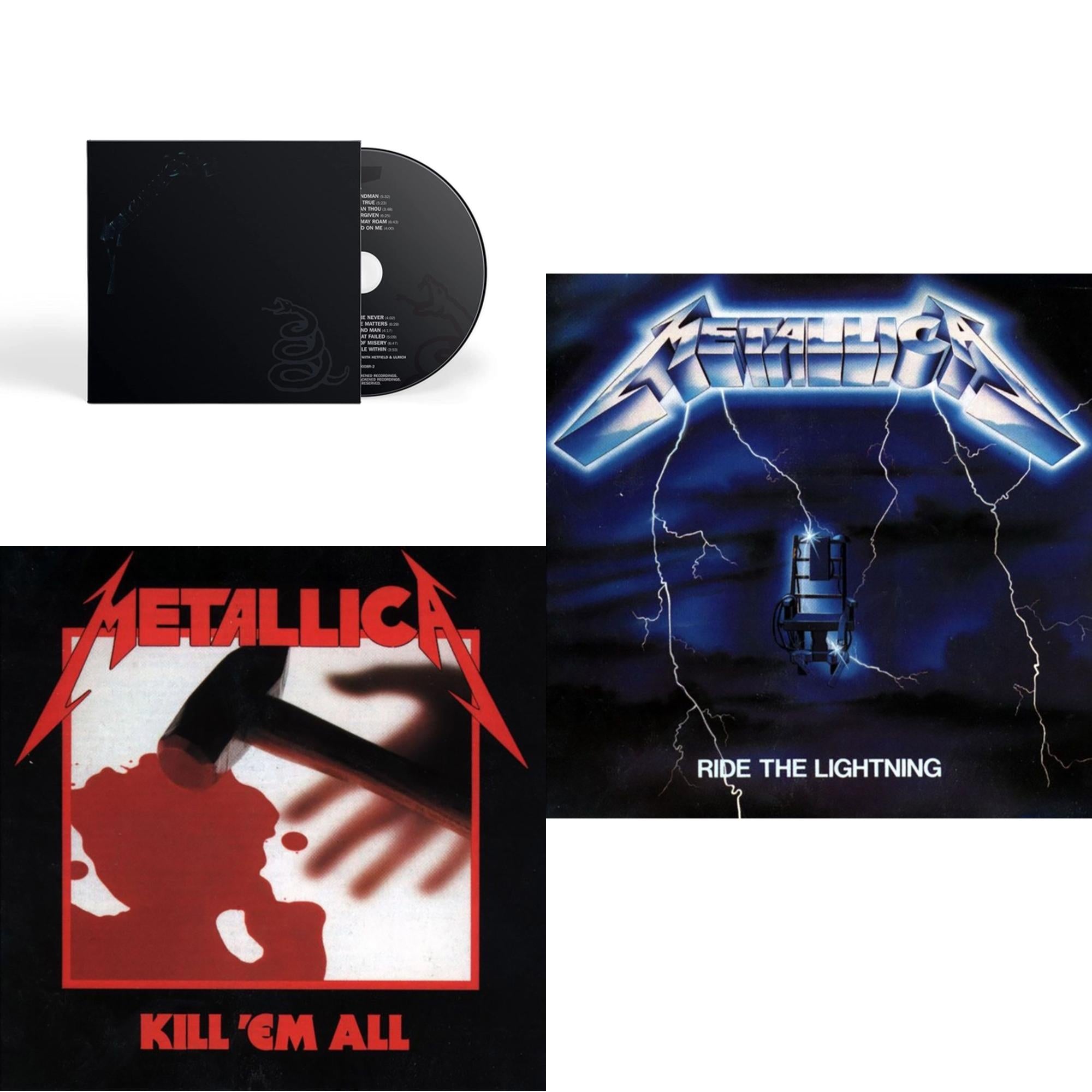 Metallica (Remastered) & Kill Em All (Remastered) & Ride The Lightning (Remastered)