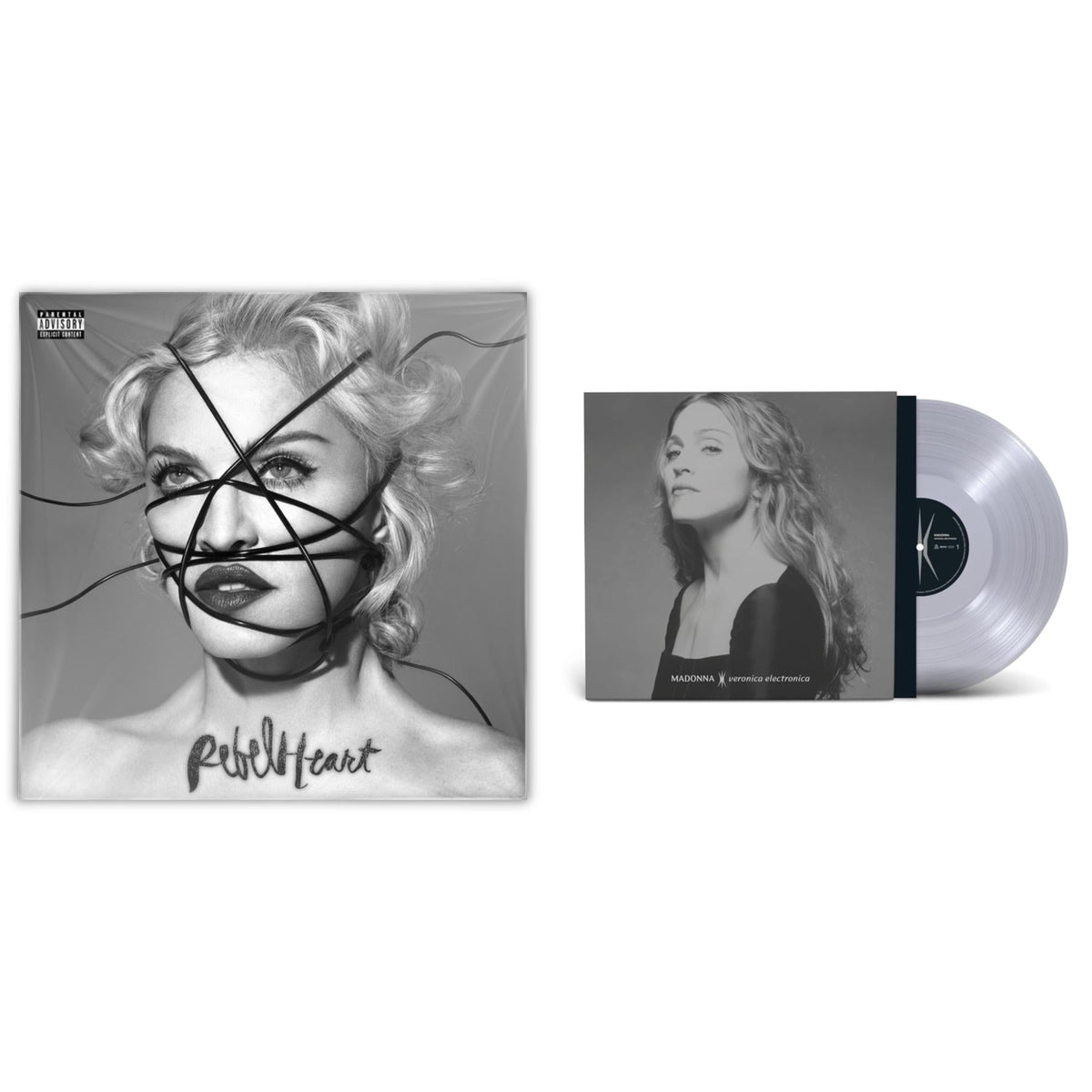 Rebel Heart & Veronica Electronica (Clear LP Vinyl)