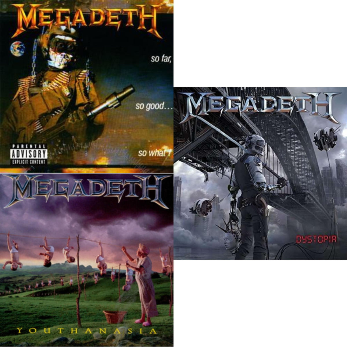 Dystopia & Youthanasia & So Far So Good So What