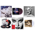 True Blue (180G) & Rebel Heart Tour (X) (Purple Galaxy Swirl Vinyl/2LP) & Rebel Heart & Madame X (Live) (3LP) & Finally Enough Love (2LP) & Like A Virgin (Clear LP Vinyl)