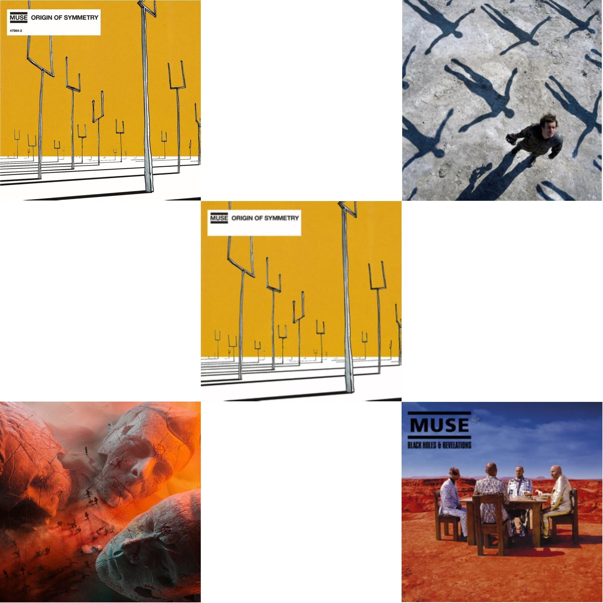 Origin Of Symmetry & Will Of The People & Origin Of Symmetry & Absolution & Black Holes And Revelations