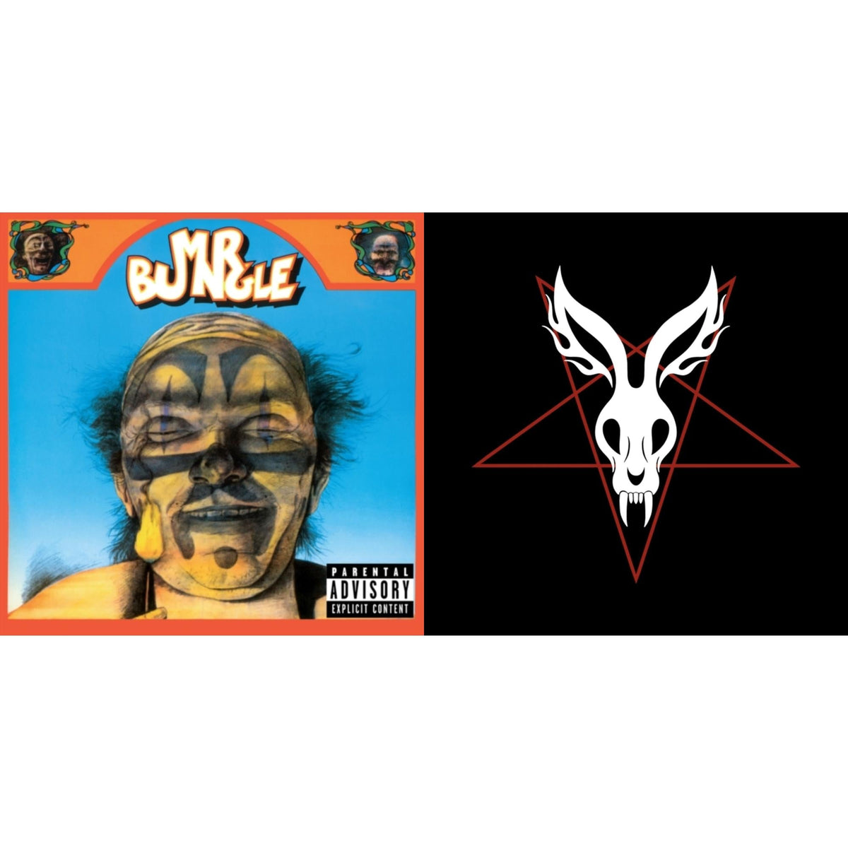 Mr. Bungle (2LP/Orange Vinyl) (X) (Rocktober) & Raging Wrath Of The Easter Bunny Demo (2LP/Ruby Red Splatter Vinyl)