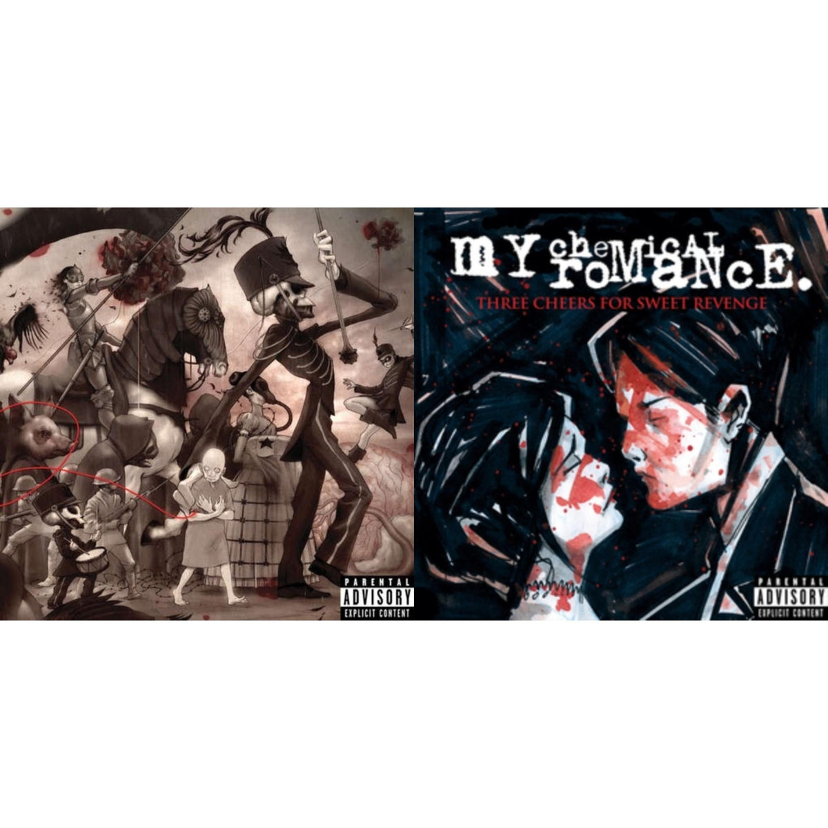 Black Parade (X) (2LP) & Three Cheers For Sweet Revenge