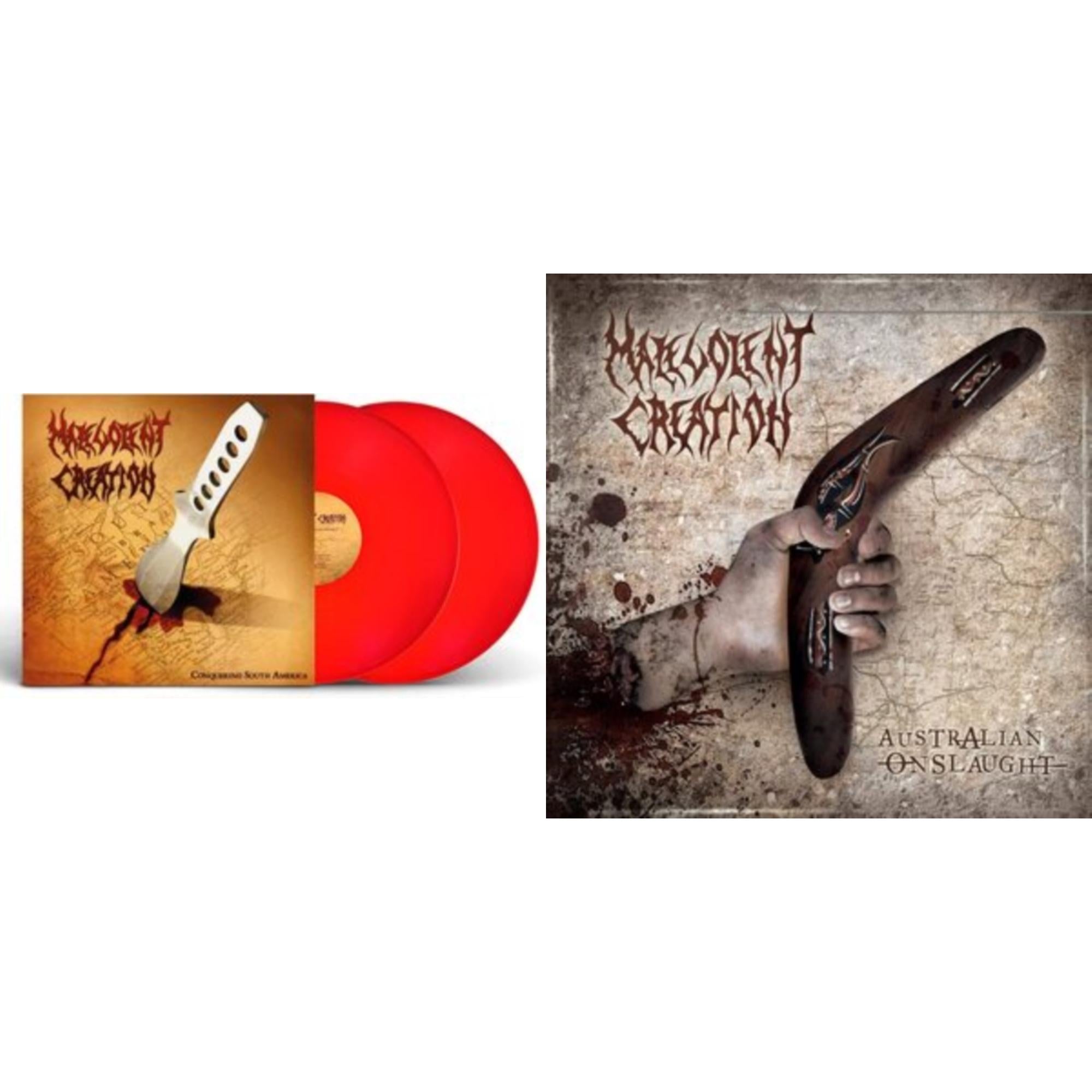 Australian Onslaught & Conquering South America (Red LP Vinyl)