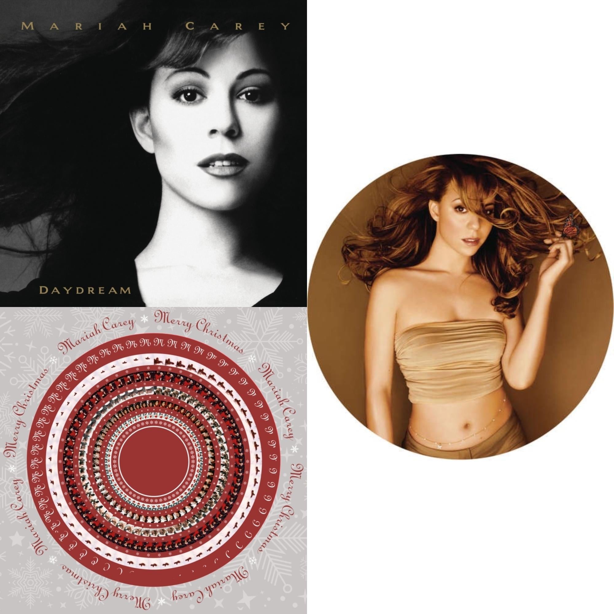 Daydream & Merry Christmas (Zoetrope LP Vinyl) & Butterfly (Picture Disc)