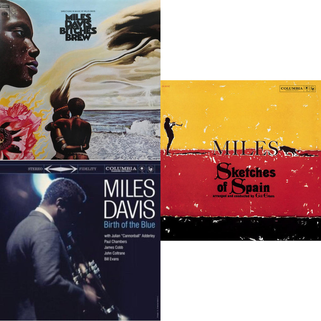 Bitches Brew (2LP/140G) & Birth Of The Blue  (180G) & Sketches Of Spain (Mono)