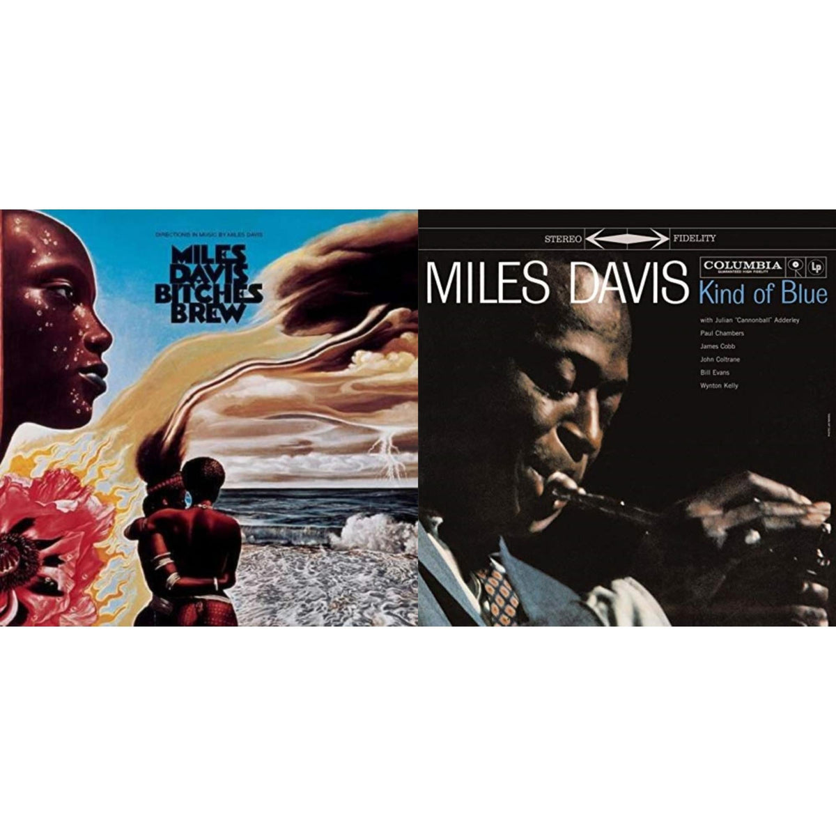 Kind Of Blue (180G) & Bitches Brew