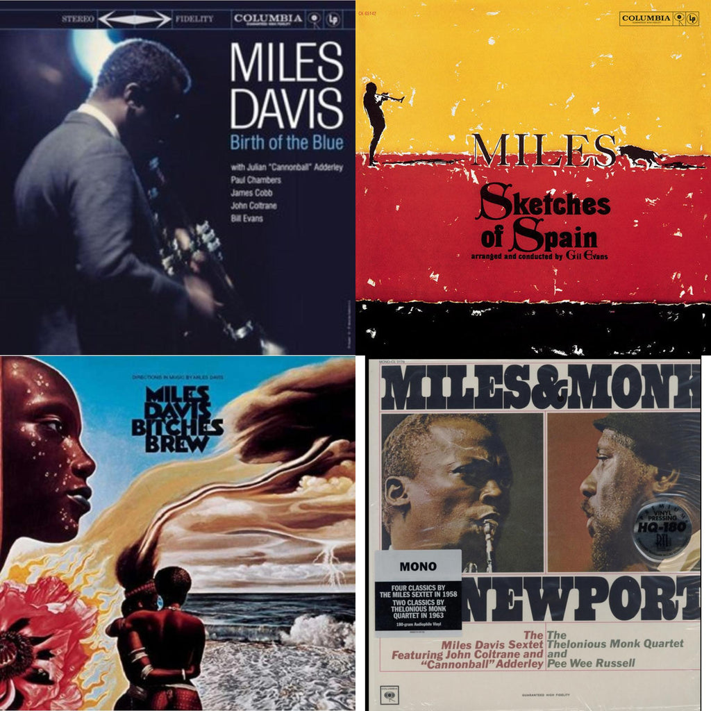 Birth Of The Blue  (180G) & Sketches Of Spain (Mono) & Bitches Brew & Miles & Monk At Newport (Mono)