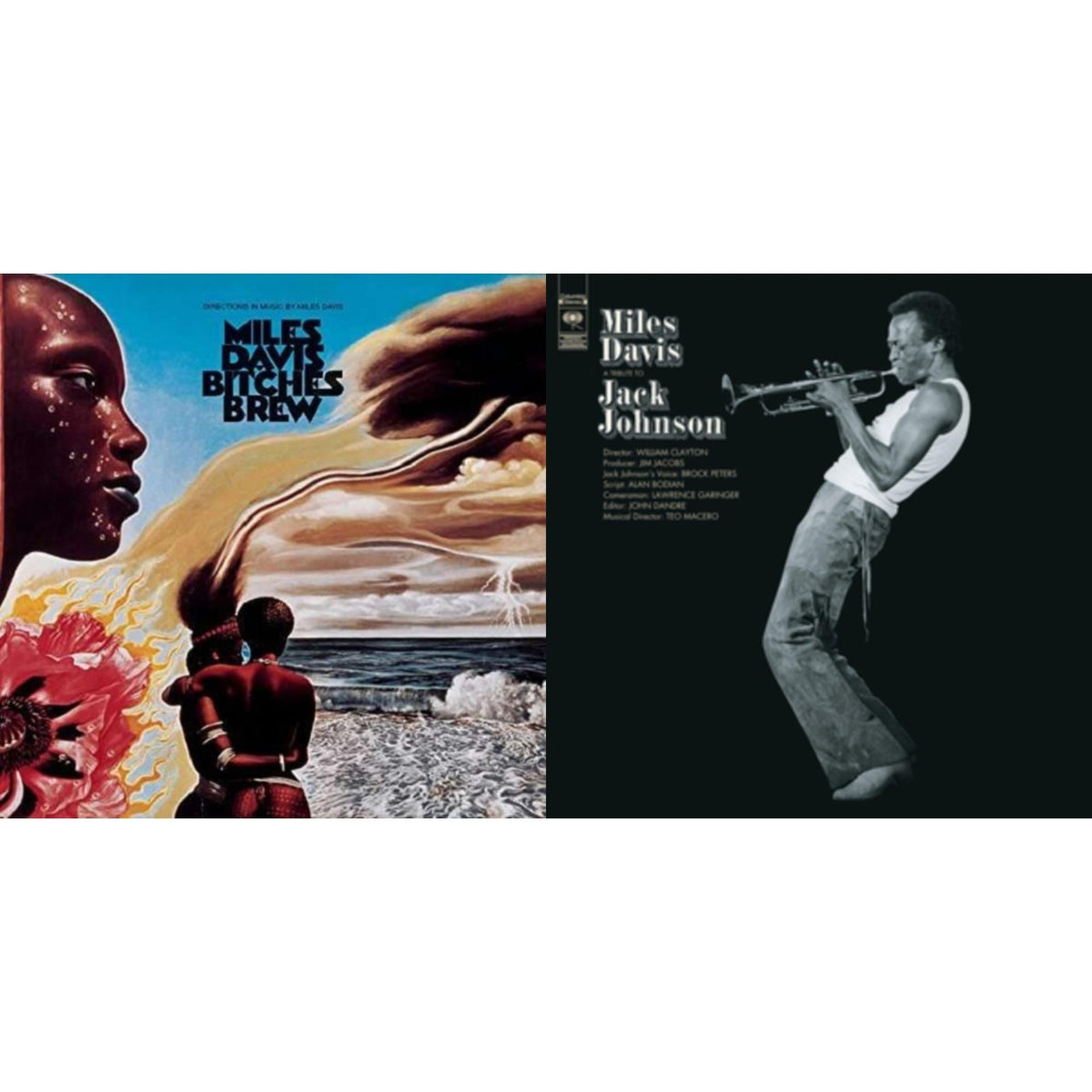 Tribute To Jack Johnson (140G/Dl Insert) & Bitches Brew