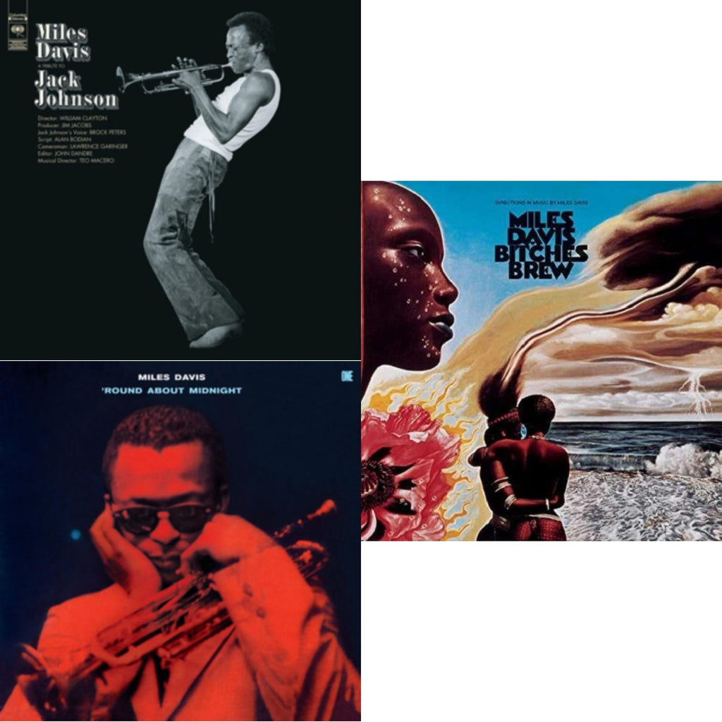 Tribute To Jack Johnson (140G/Dl Insert) & Round About Midnight (Limited Edition) & Bitches Brew