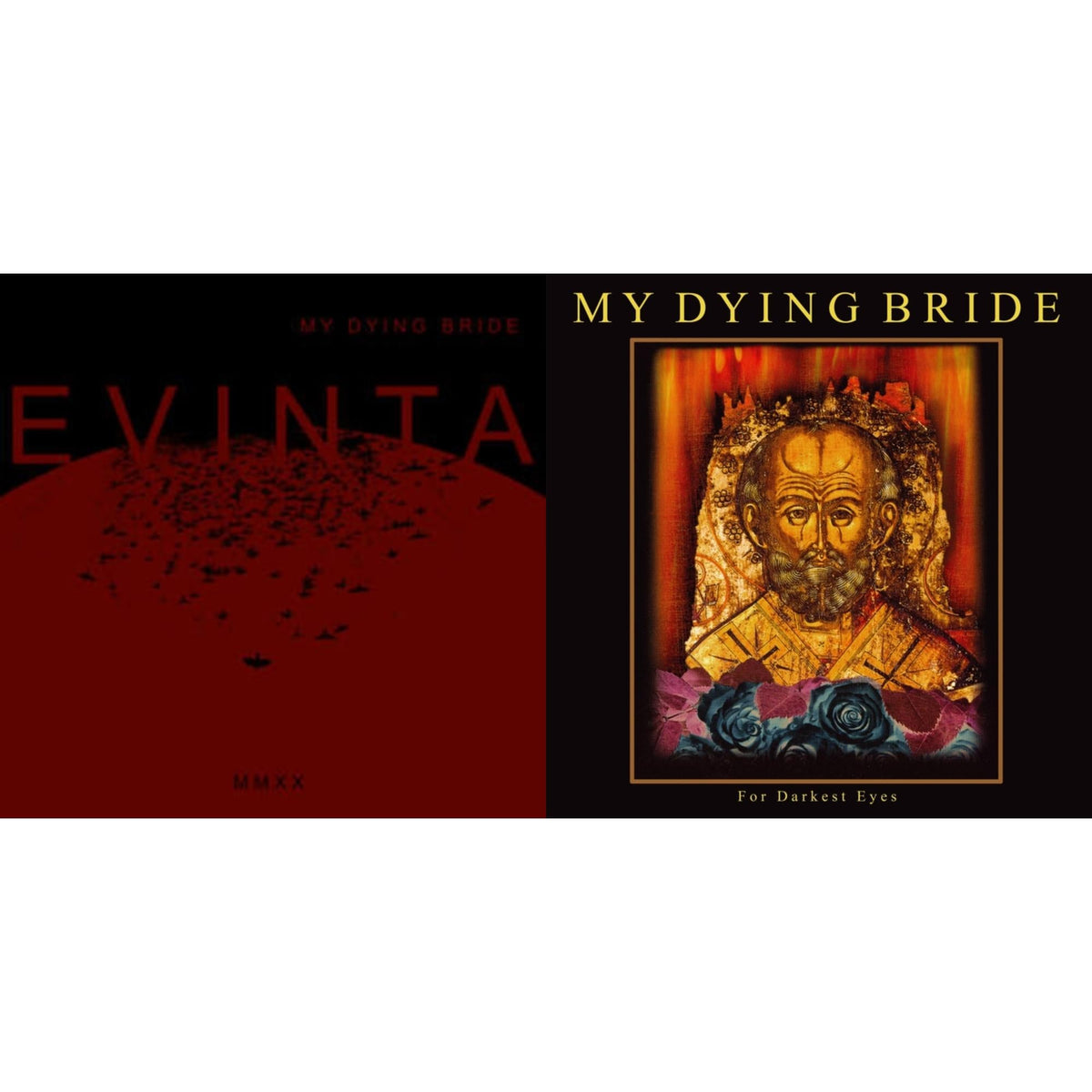 This is a 2 LP Vinyl SKU bundle.
1.This LP Vinyl is brand new.Format: LP VinylMusic Style: ClassicalThis item's title is: EvintaArtist: My Dying BrideLabel: PEACEVILLEBarcode: 801056888013Release Date: 6/18/2021
2.This LP Vinyl is brand new.