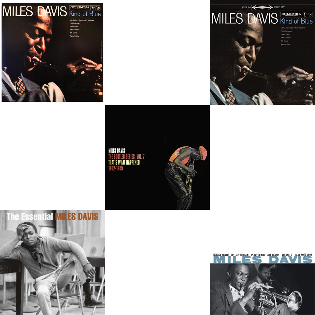 Bootleg Series Vol. 7: That’S What Happened 1982-1985 (2LP/White Vinyl) & Volume 2 (Blue Note Classic LP Vinyl Series) & Kind Of Blue (180G) & Kind Of Blue (Mono) & Essential Miles Davis (2LP)