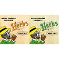 Metal Fingers Presents: Special Herbs Vol. 1 & 2 (2LP/Mustard Yellow Vinyl) & Metal Fingers Presents: Special Herbs Vol. 9 & 0 (2LP/Evergreen Vinyl)