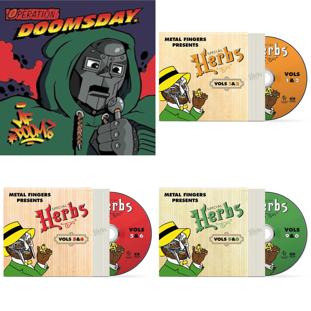 Operation: Doomsday & Metal Fingers Presents: Special Herbs Vol. 1 & 2 & Metal Fingers Presents: Special Herbs Vol. 5 & 6 & Metal Fingers Presents: Special Herbs Vol. 9 & 0