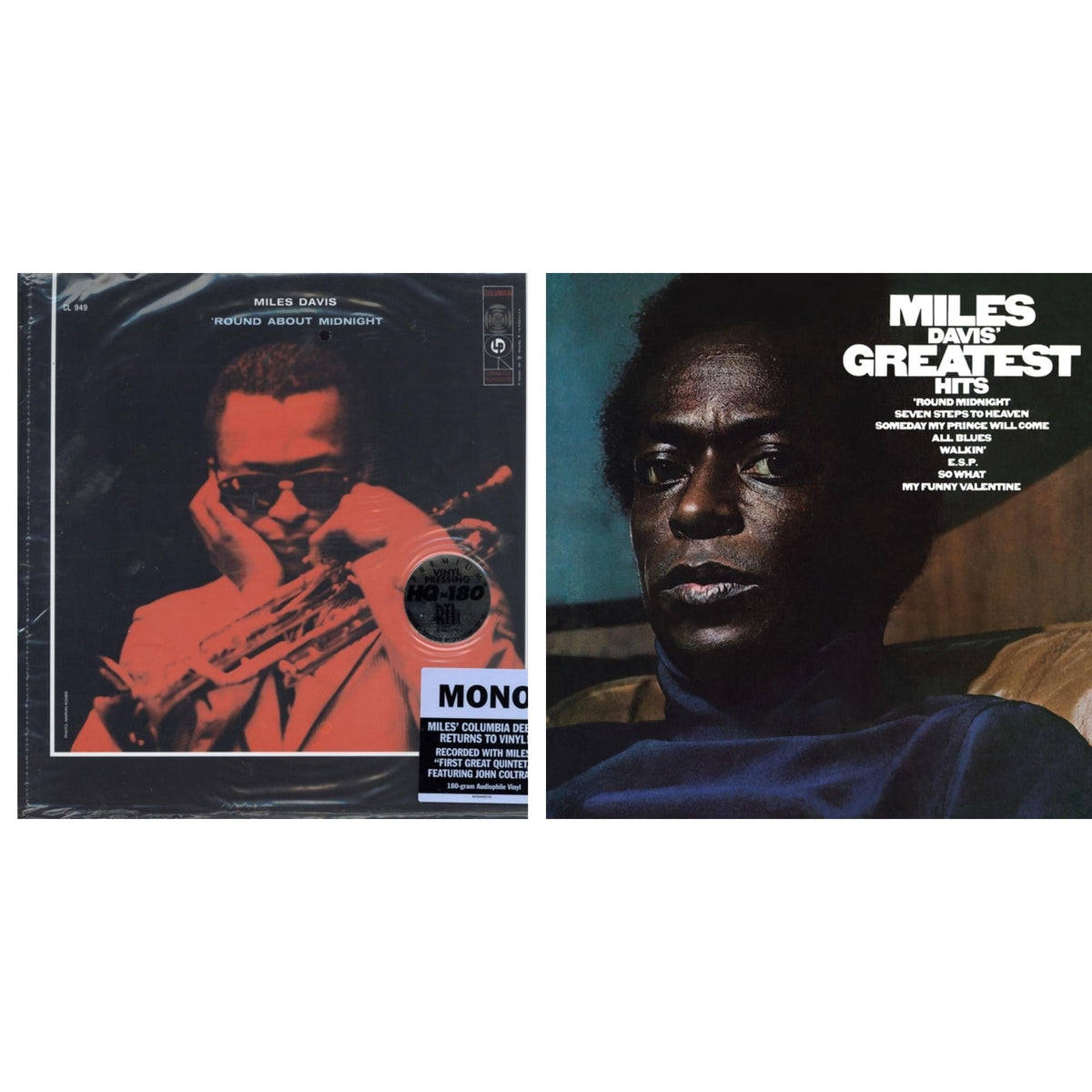 Round About Midnight (180G/Mono) & Greatest Hits (1969) (150G/Dl Code)