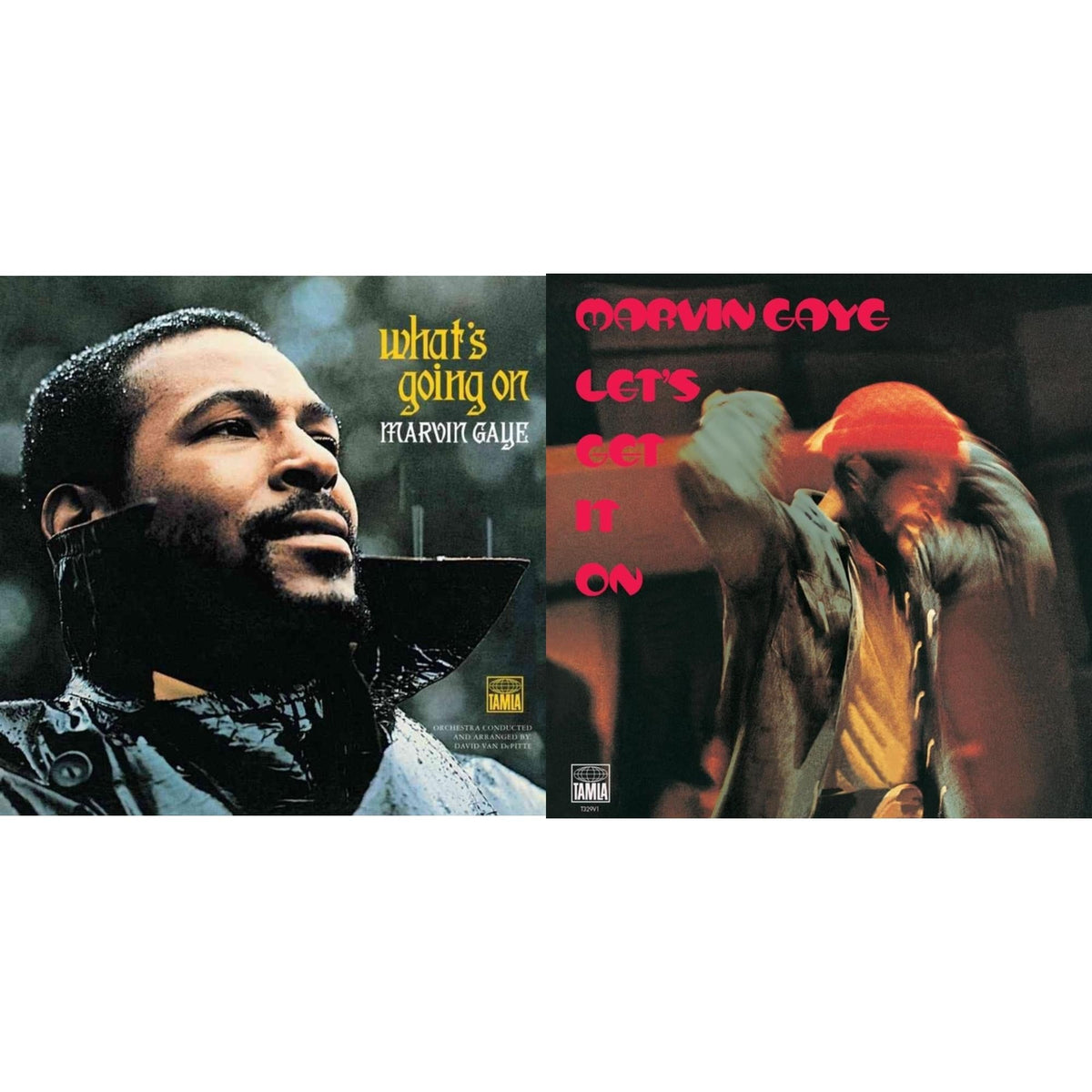 Marvin Gaye - Let's Get It On & What's Going On - CD Bundle