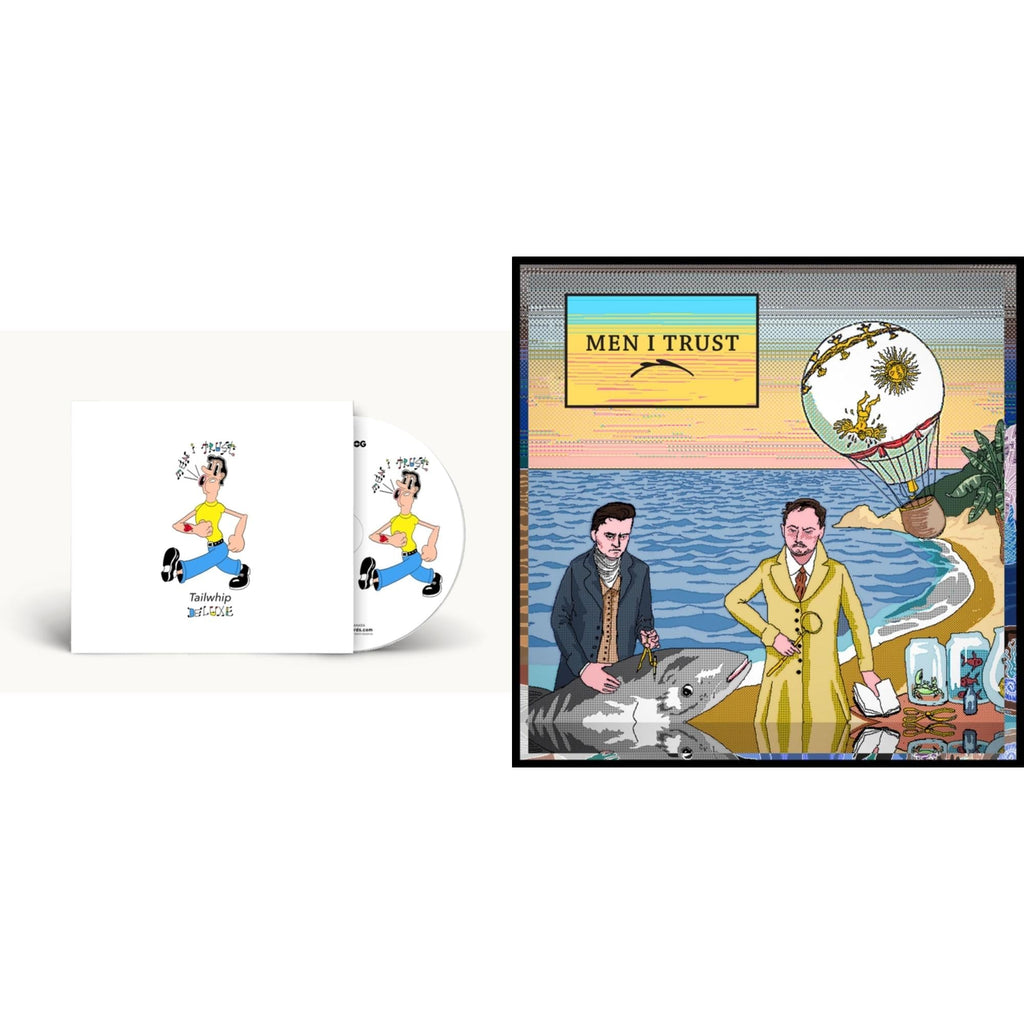This is a 2 CD SKU bundle.
1.This CD is brand new.Format: CDMusic Style: DowntempoThis item's title is: Tailwhip (Deluxe)Artist: Men I TrustLabel: Return To AnalogBarcode: 722056180429Release Date: 8/19/2017
2.This CD is brand new.