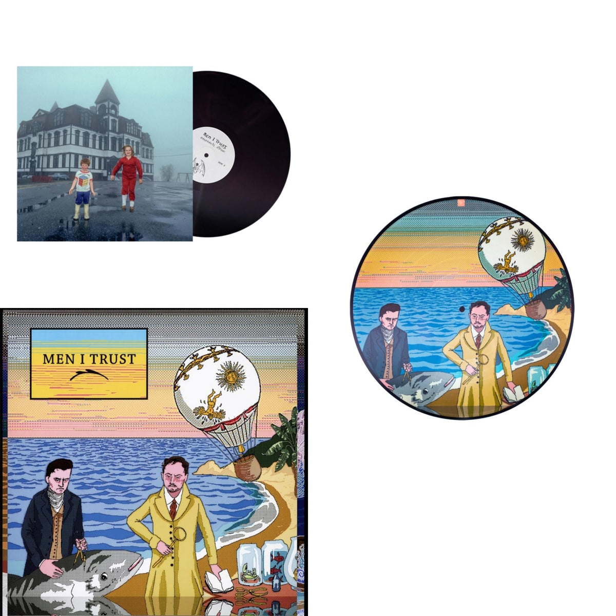 This is a 3 LP Vinyl SKU bundle.
1.This LP Vinyl is brand new.Format: LP VinylMusic Style: Indie PopThis item's title is: Untourable AlbumArtist: Men I TrustLabel: Return To AnalogBarcode: 722056197328Release Date: 9/24/2021
2.This LP Vinyl is brand new.