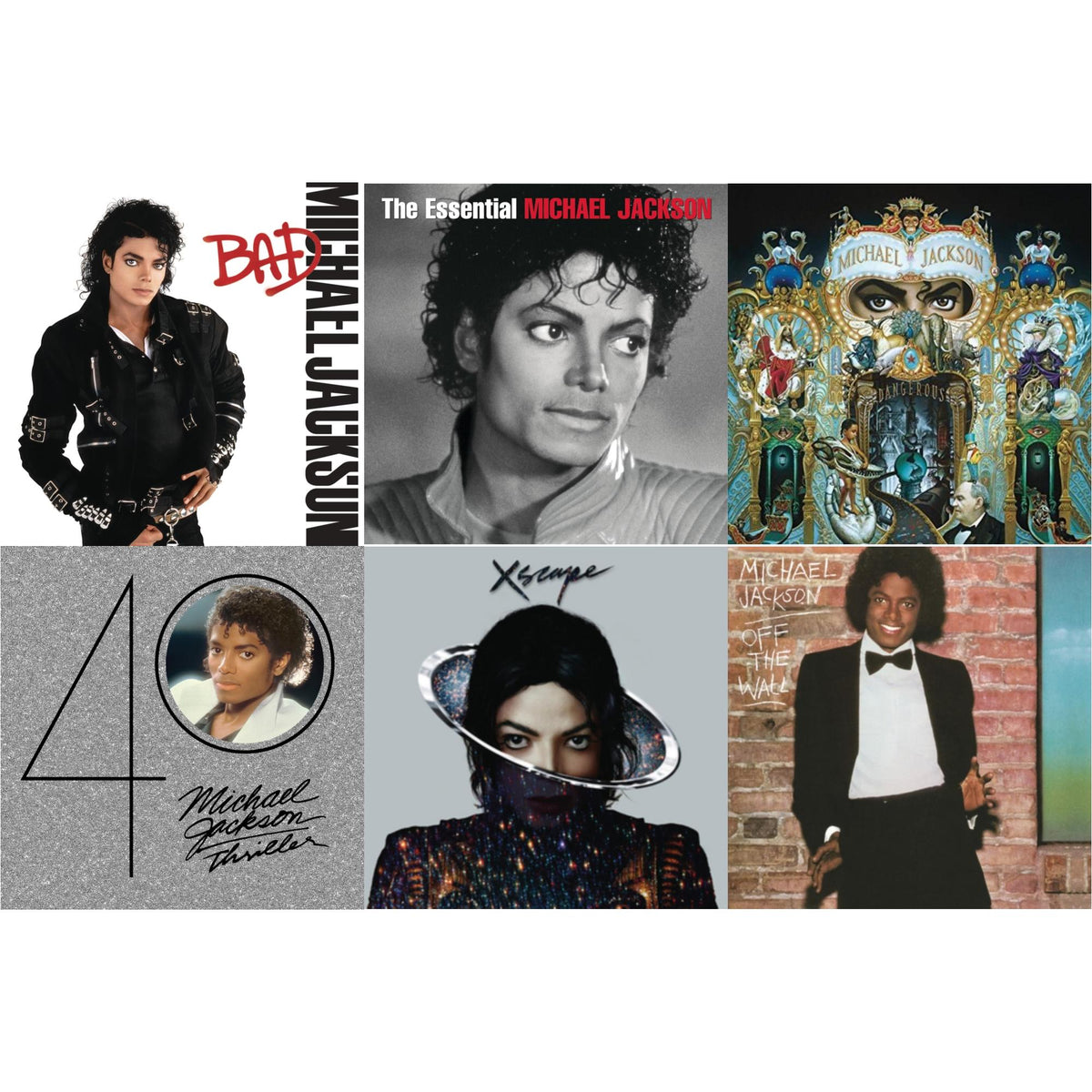 This is a 6 CD SKU bundle.
1.This CD is brand new.Format: CDThis item's title is: BadArtist: Michael JacksonLabel: LEGACY/ EPICBarcode: 190758332925Release Date: 3/2/2018
2.This CD is brand new.