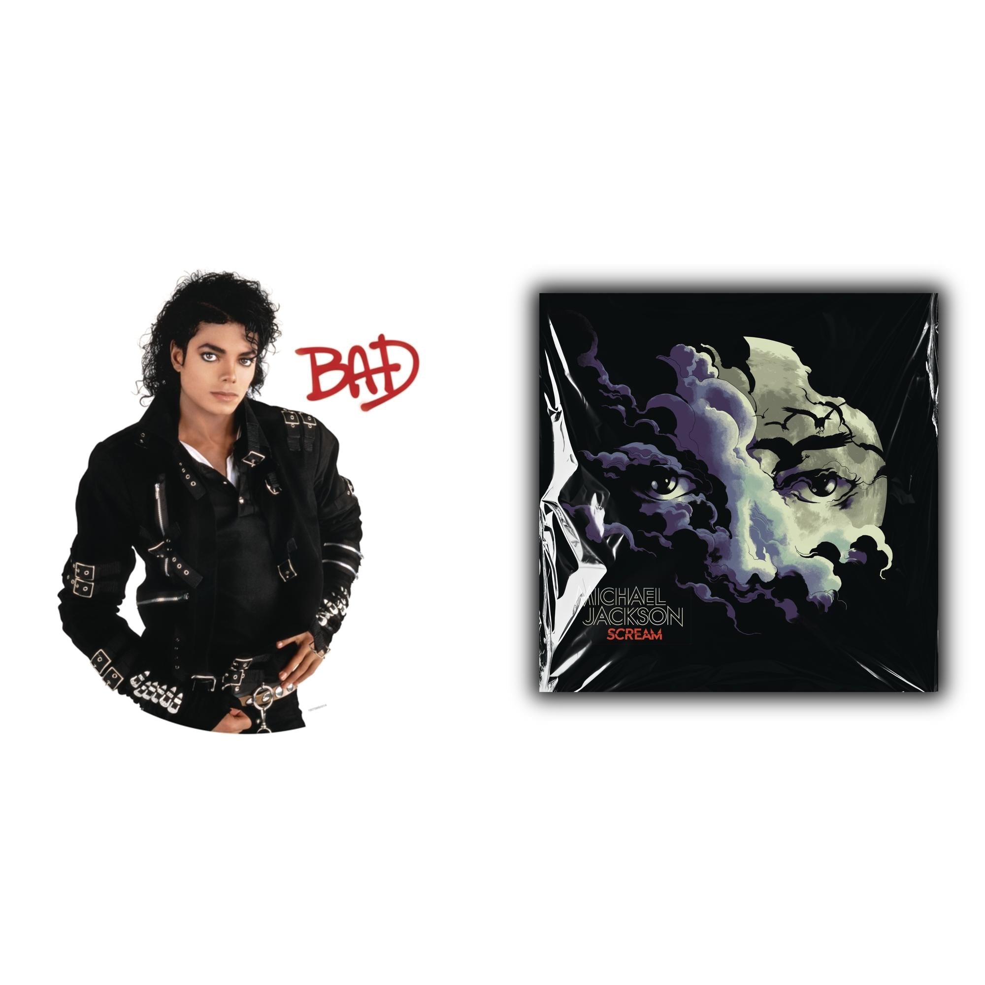 Bad (Picture Disc) & Michael Jackson - Scream (2LP) (New LP Vinyl)