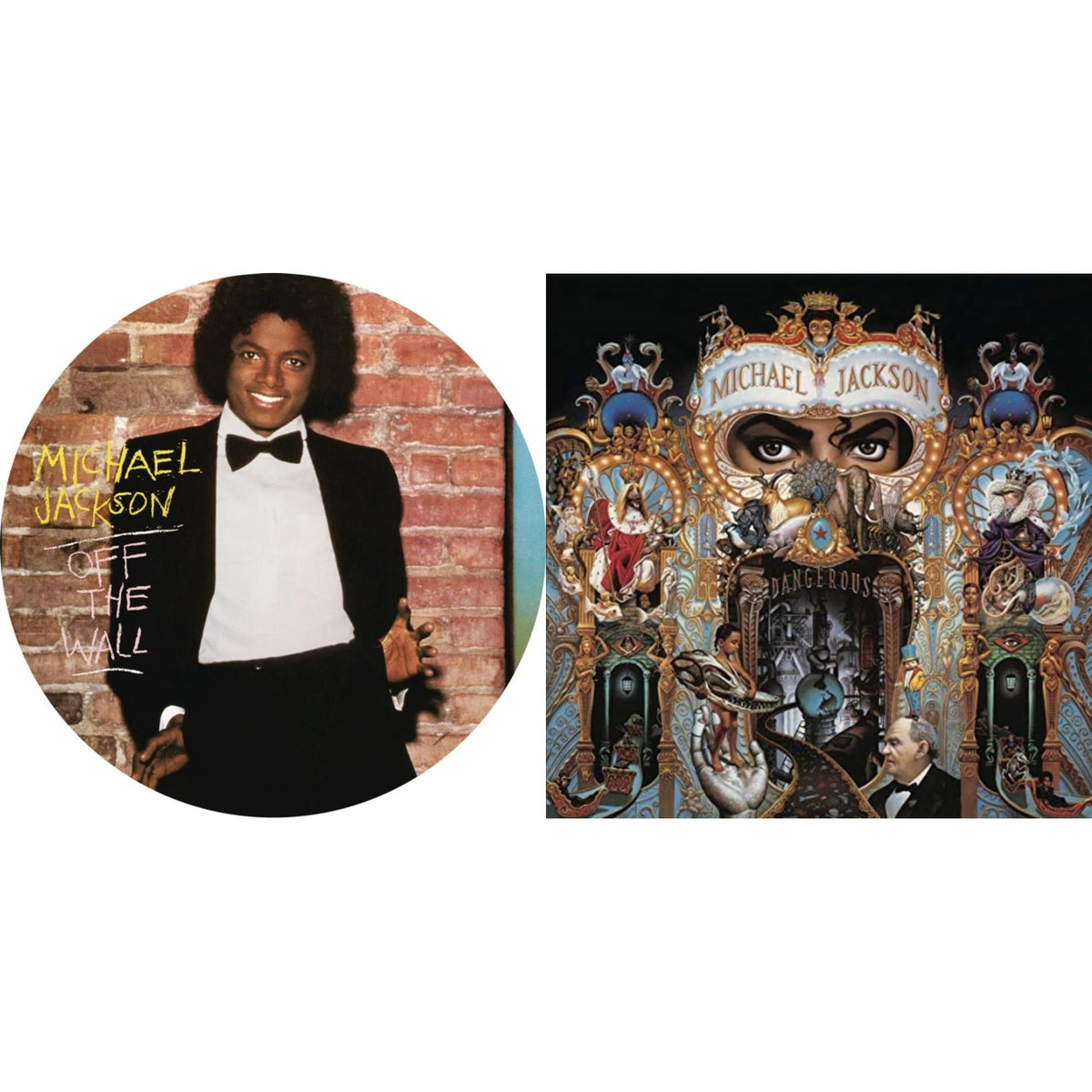 Off The Wall (Picture Disc) & Dangerous (180G/2LP)
