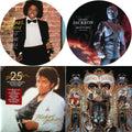 Off The Wall (Picture Disc) & History: Continues (2LP/Picture Disc) & Thriller (25Th Anniversary Edition/2LP/180G/Gatefold) & Dangerous (180G/2LP)