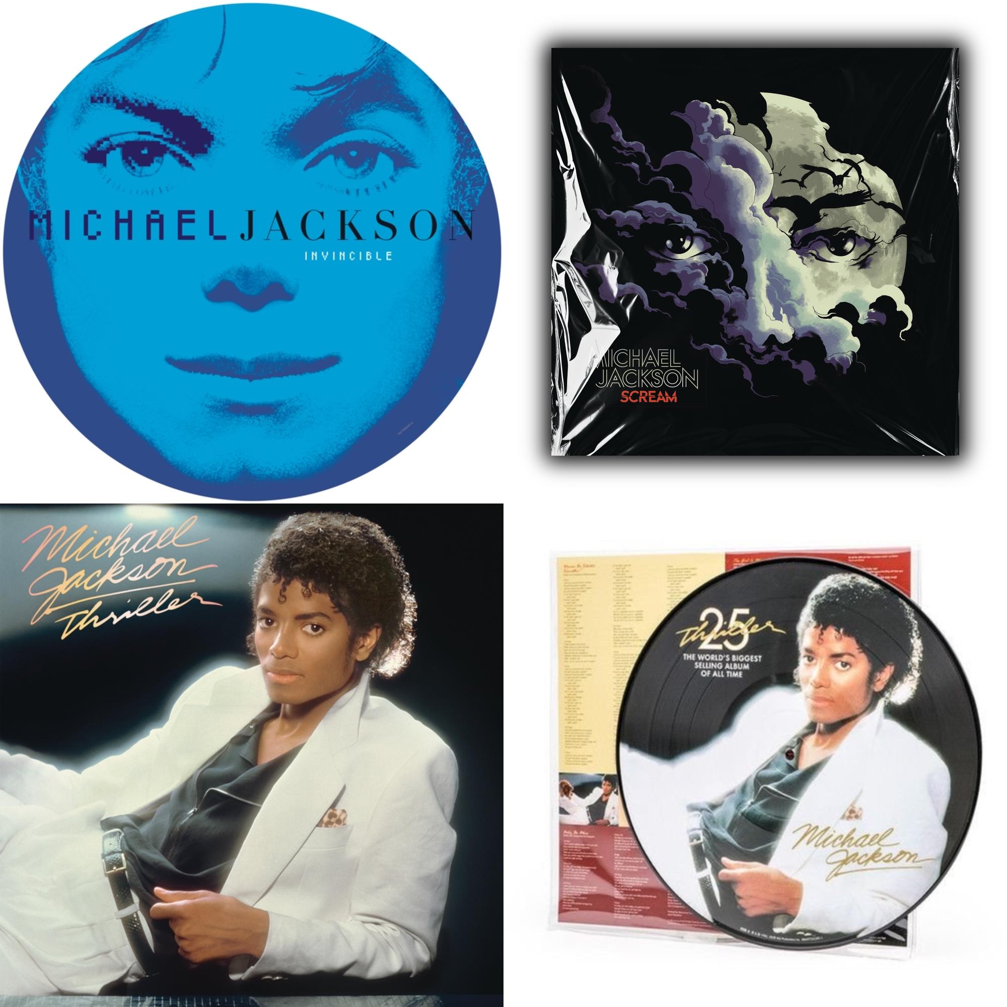 Michael Jackson - Invincible (2LP/Picture Disc) & Thriller – Bundle Music