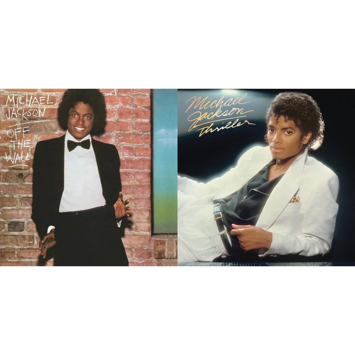 This is a 2 LP Vinyl SKU bundle.
1.This LP Vinyl is brand new.Format: LP VinylMusic Style: DiscoThis item's title is: Off The Wall (140G/Gatefold)Artist: Michael JacksonLabel: LEGACY/ EPICBarcode: 888751894211Release Date: 5/6/2016
2.This LP Vinyl is brand new.