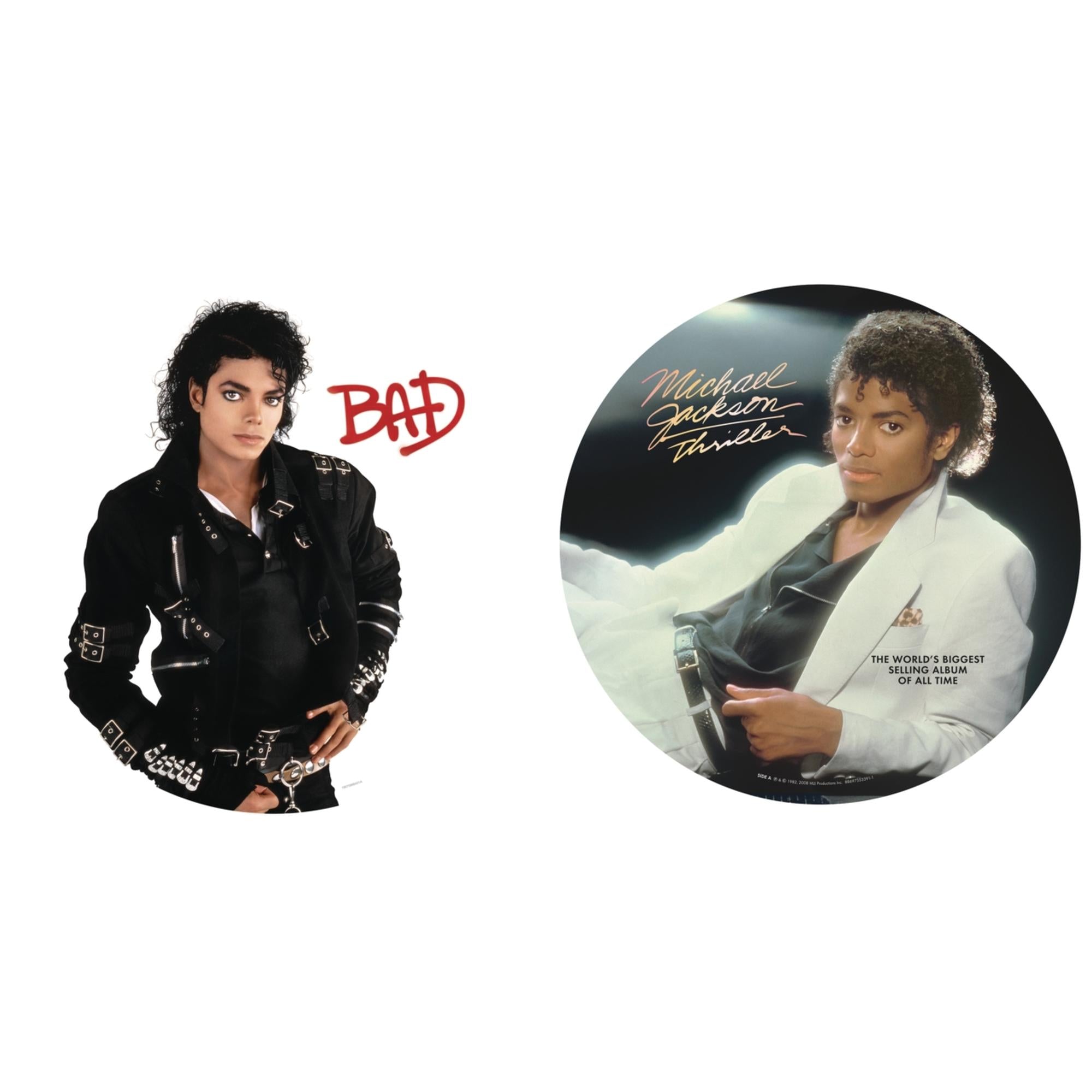 Bad (Picture Disc) & Thriller (Picture Disc)