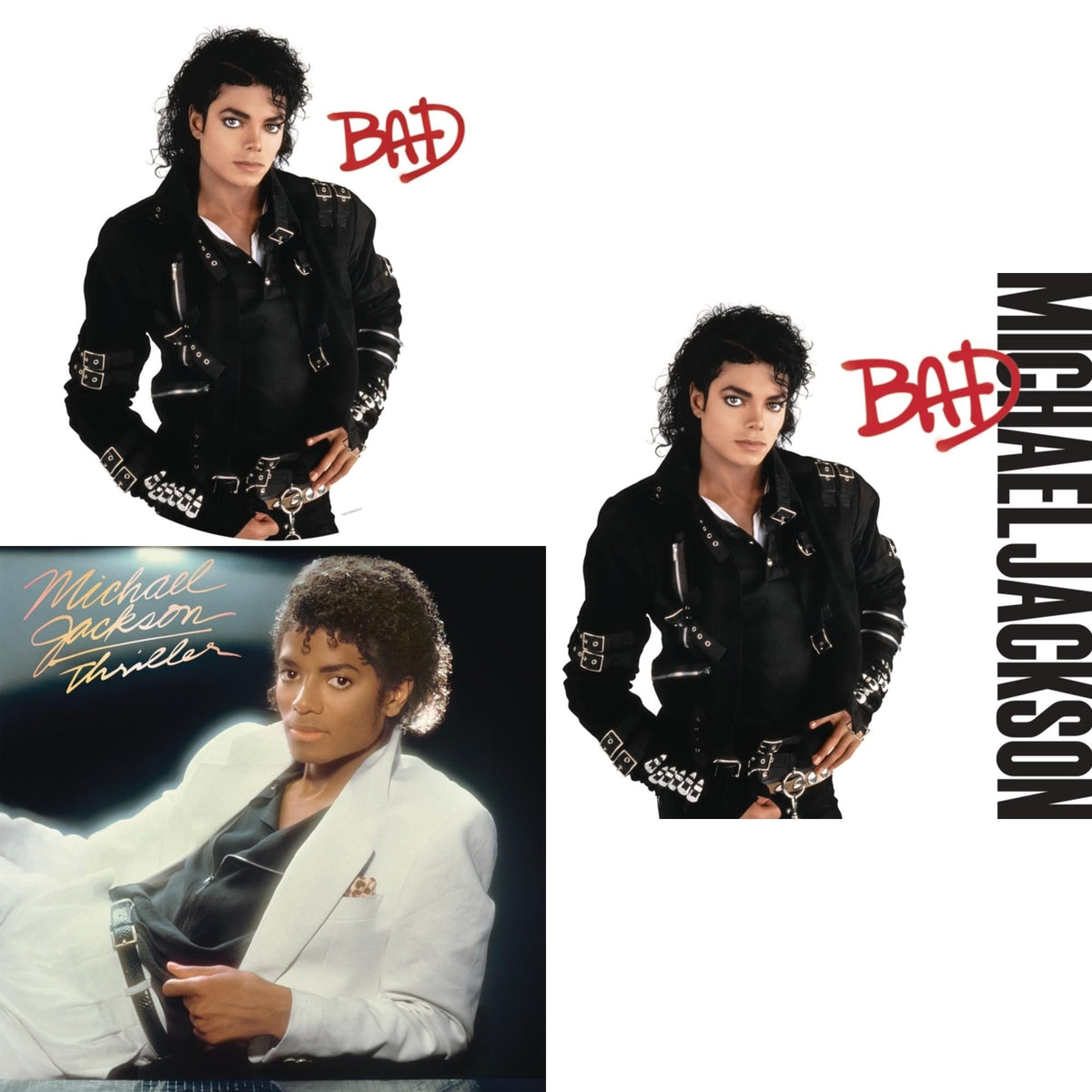 Bad (Picture Disc) & Thriller (140G/Gatefold) & Bad (140G/Gatefold)