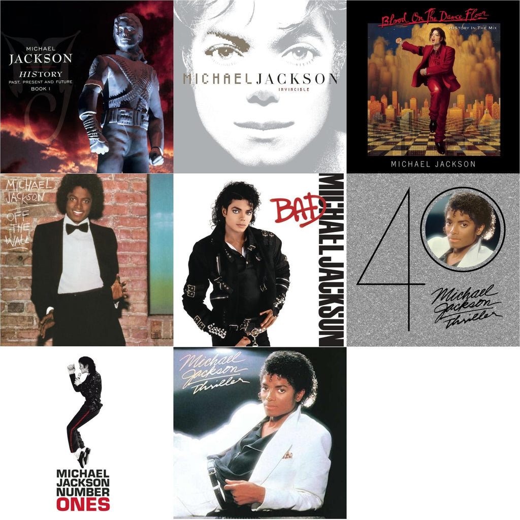History: Past Present & Future Book 1 & Invincible & Blood On The Dance Floor / History In The Mix & Off The Wall & Bad & Thriller (40Th Anniversary/2CD) & Number Ones & Thriller
