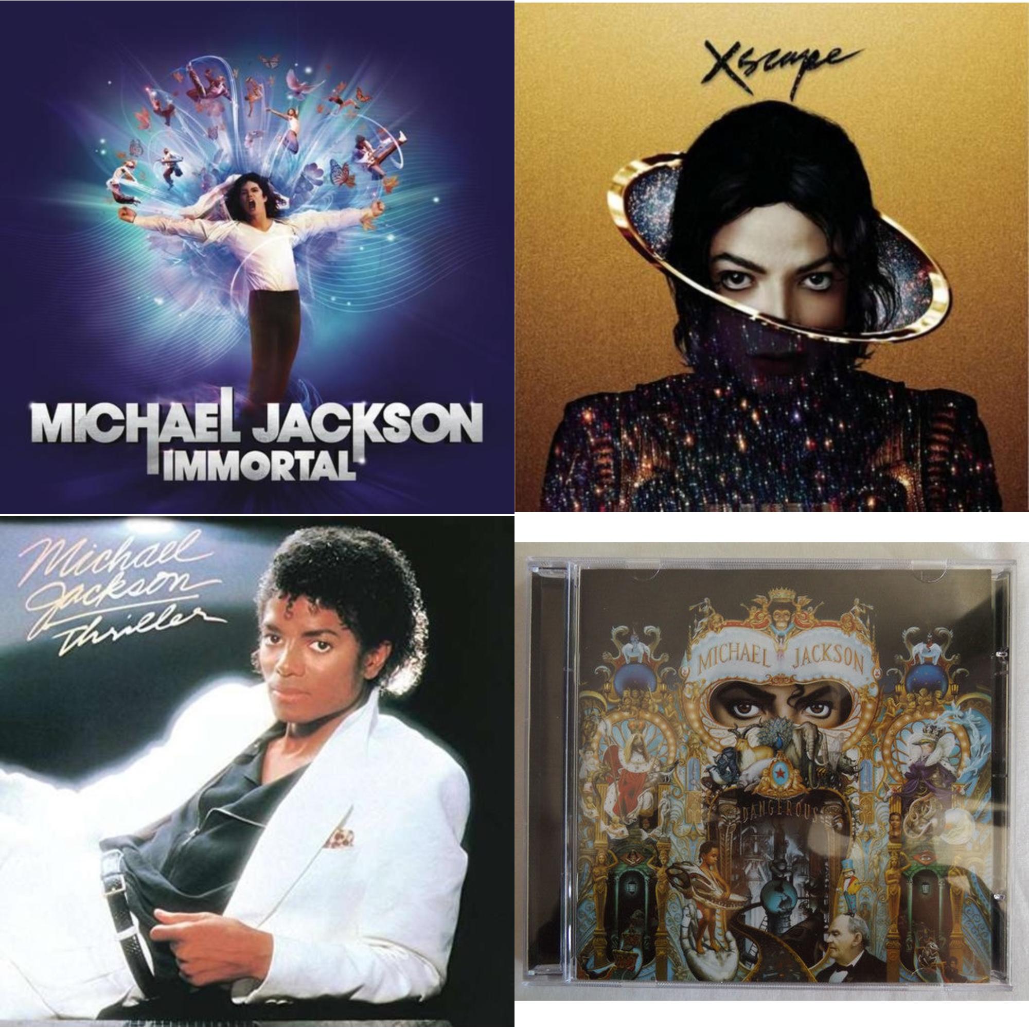 Immortal & Xscape & Thriller & Dangerous