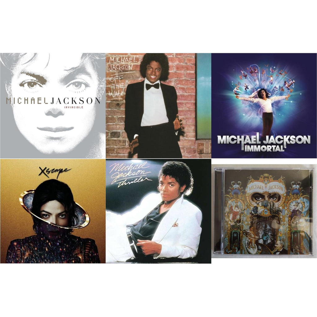 Invincible & Off The Wall & Immortal & Xscape & Thriller & Dangerous
