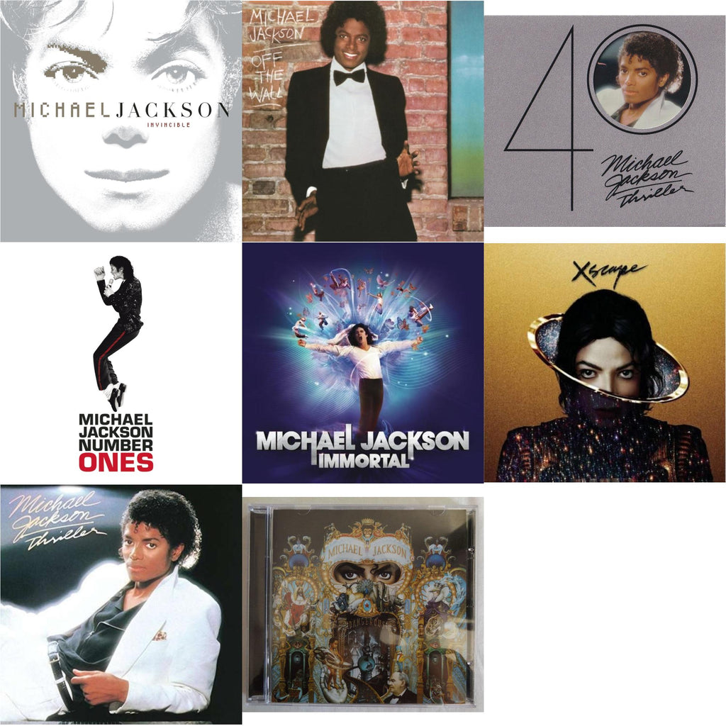 Invincible & Off The Wall & Thriller (40Th Anniversary/2CD) & Number Ones & Immortal & Xscape & Thriller & Dangerous