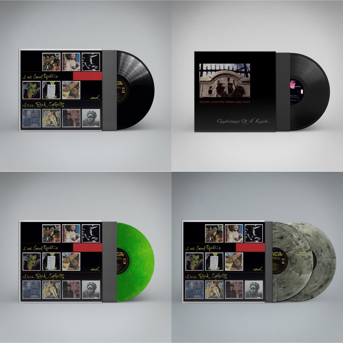I See Good Spirits & I See Bad Spirits (Ams Exclusive) & I See Good Spirits & I See Bad Spirits (Neon Green LP Vinyl) (Ams Exclusive) & I See Good Spirits & I See Bad Spirits (2LP/Coke Bottle Clear Vinyl) (Ams Exclusive) & Confessions Of A Knife